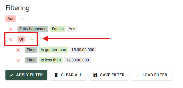 Complex Filter Builder Example